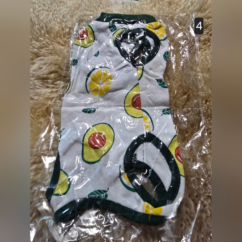 Colorful Pattern Cat/Dog Onesie. SMALL - Picture 8 of 10